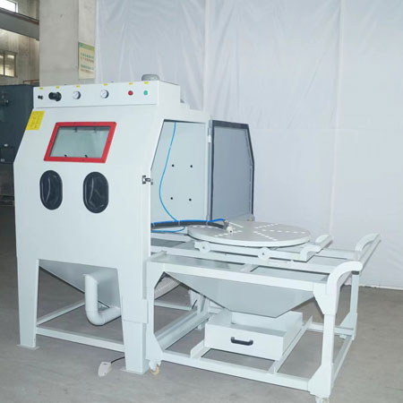 铁岭喷砂机里面的砂能不能洗?怎么洗?