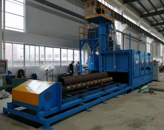 铁岭喷砂机在管道除锈中的现场施工应用