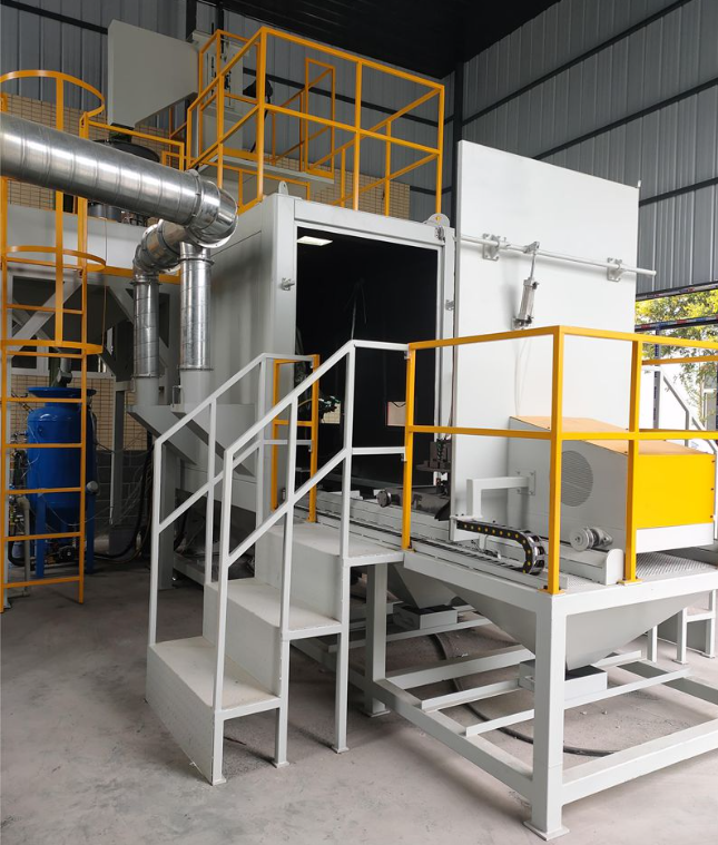 铁岭全自动喷砂机 实现无人化高效生产