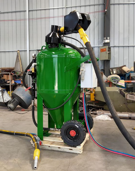 铁岭移动式喷砂机 户外施工效率翻倍