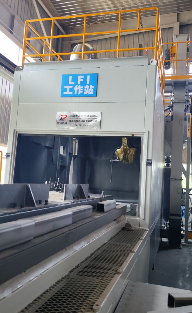 铁岭喷砂机自动化改造 提升生产线产能